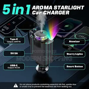 5in1 Multifunction Car Charger