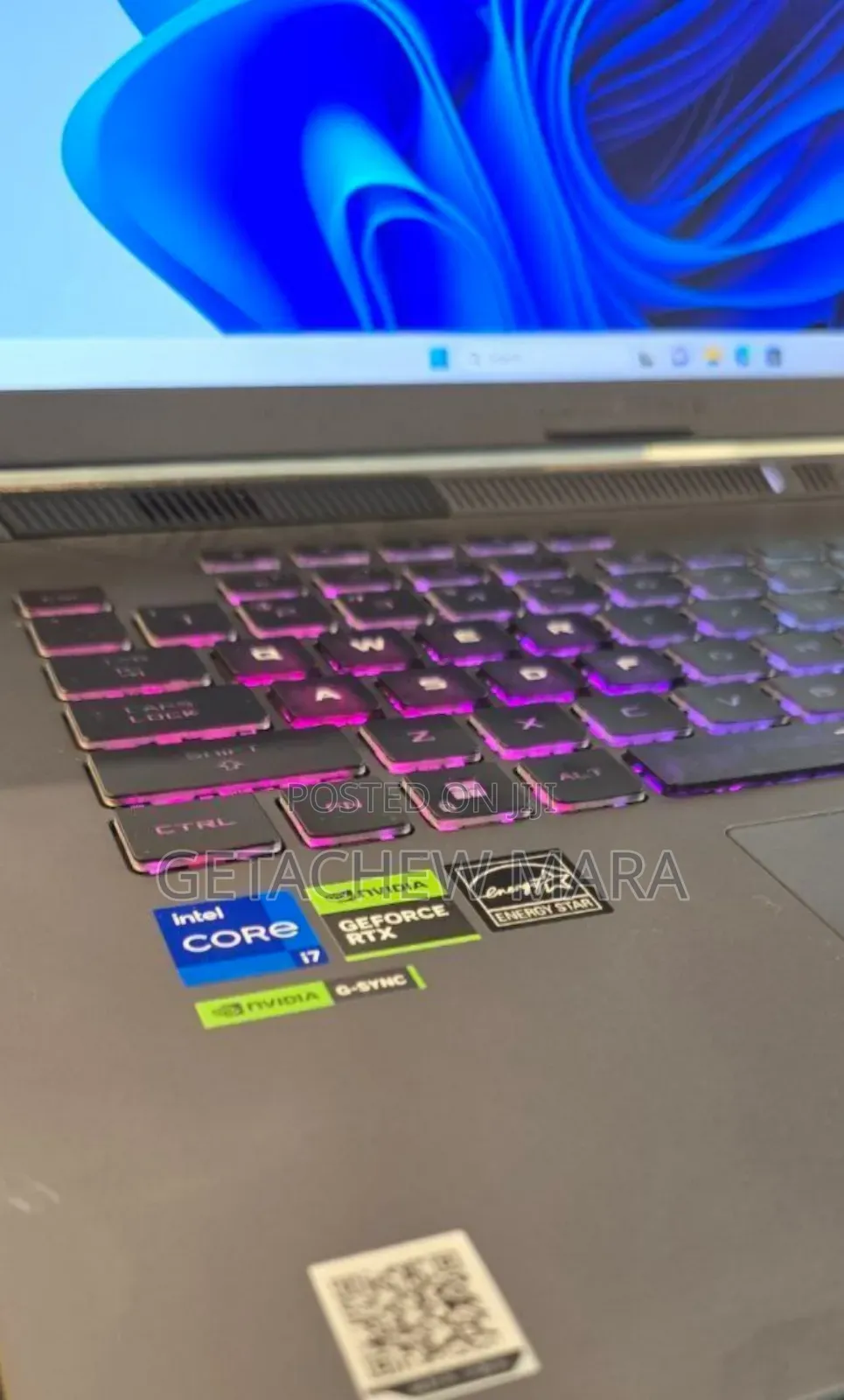 New Laptop Asus ROG Strix G15 8GB Intel Core I7 SSD 1T