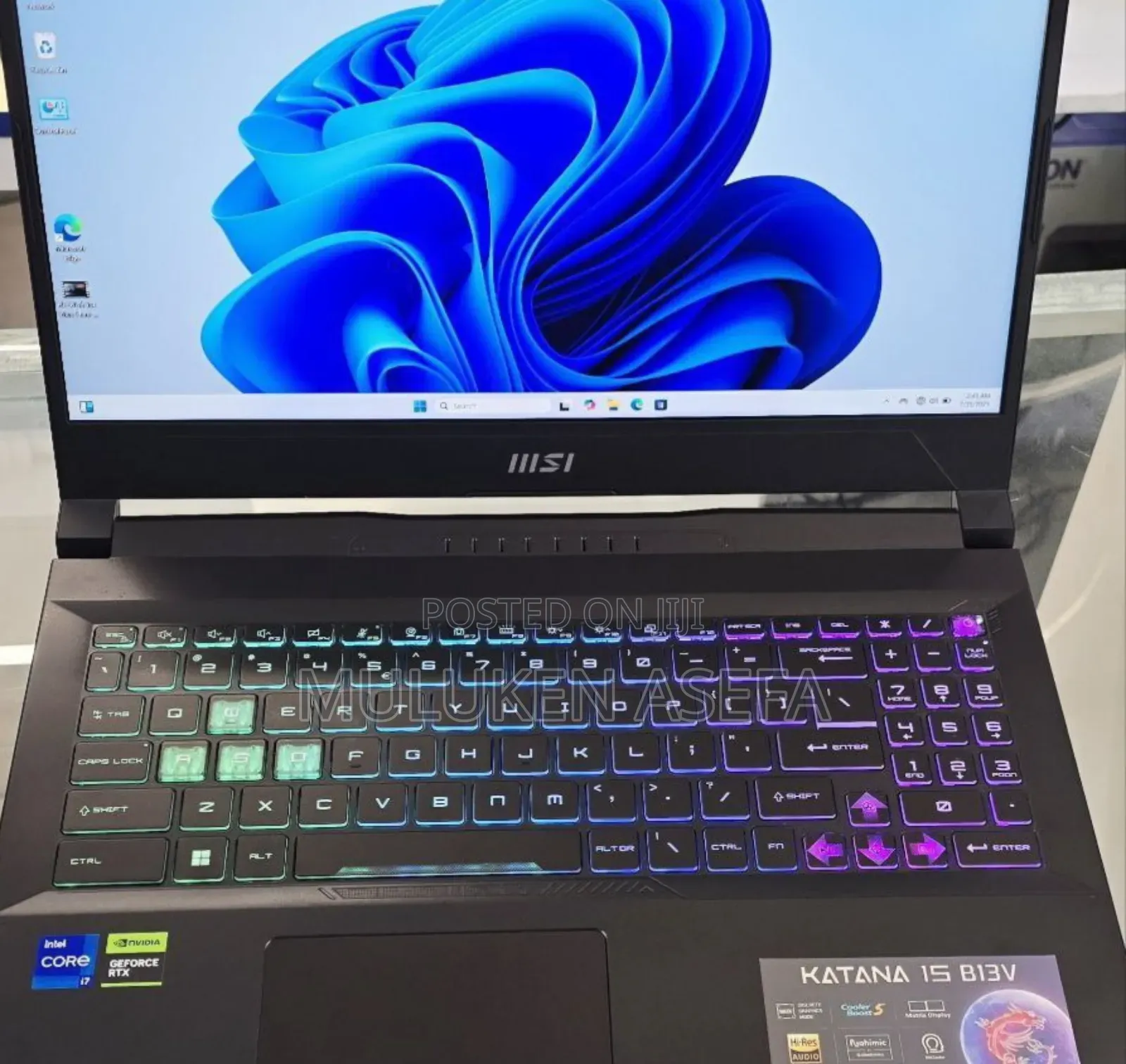 New Laptop MSI Katana 15 16GB Intel Core I7 SSD 512GB