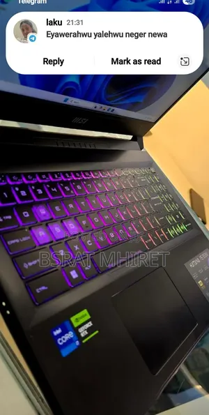 New Laptop MSI Katana 15 16GB Intel Core I7 SSD 512GB