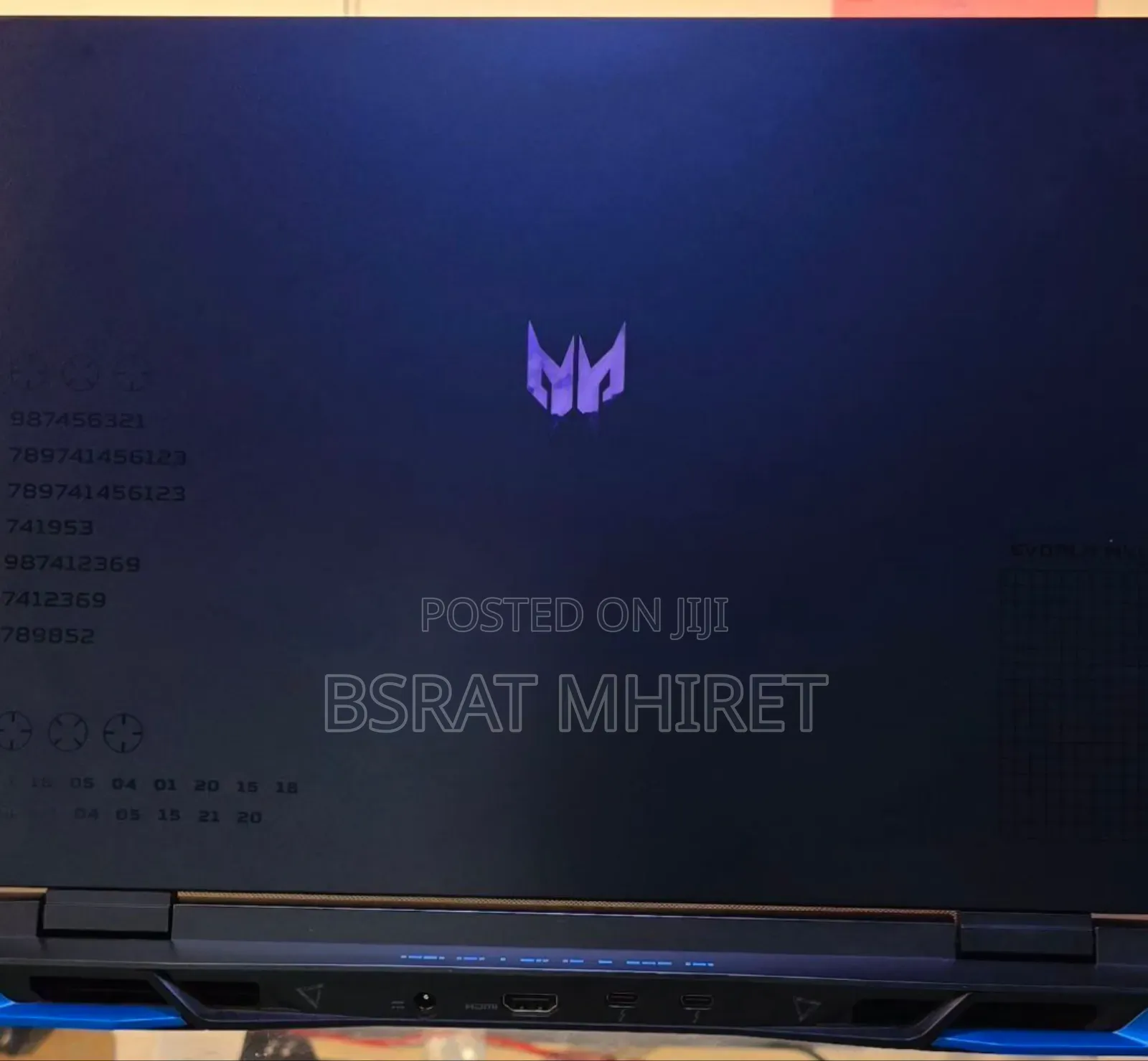 New Laptop Acer Predator Helios 300 16GB Intel Core I9 SSD 1T