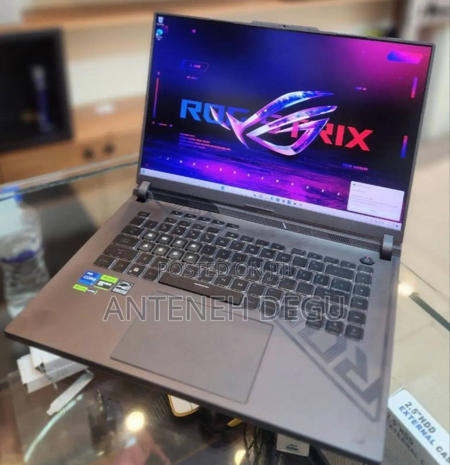 New Laptop Asus ROG Strix G16 G614 16GB Intel Core I7 SSD 512GB