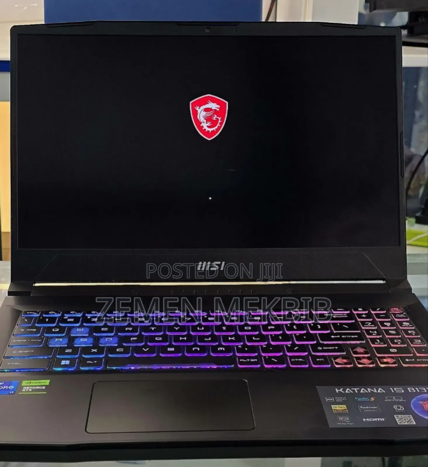 New Laptop MSI GF63 16GB Intel Core I7 SSD 512GB