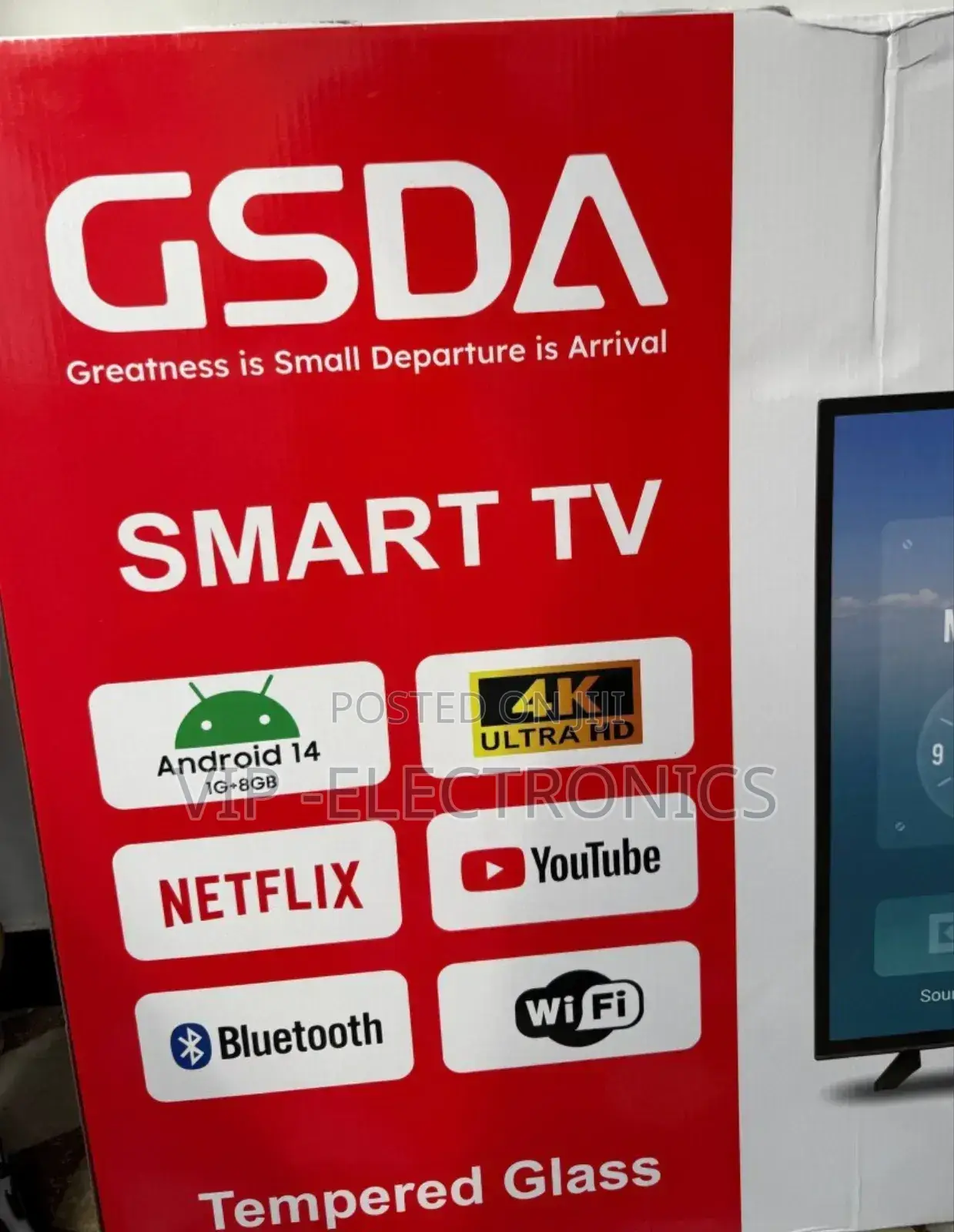 Gsda 60 Inch Tv Smart Android 14.0 New 2025