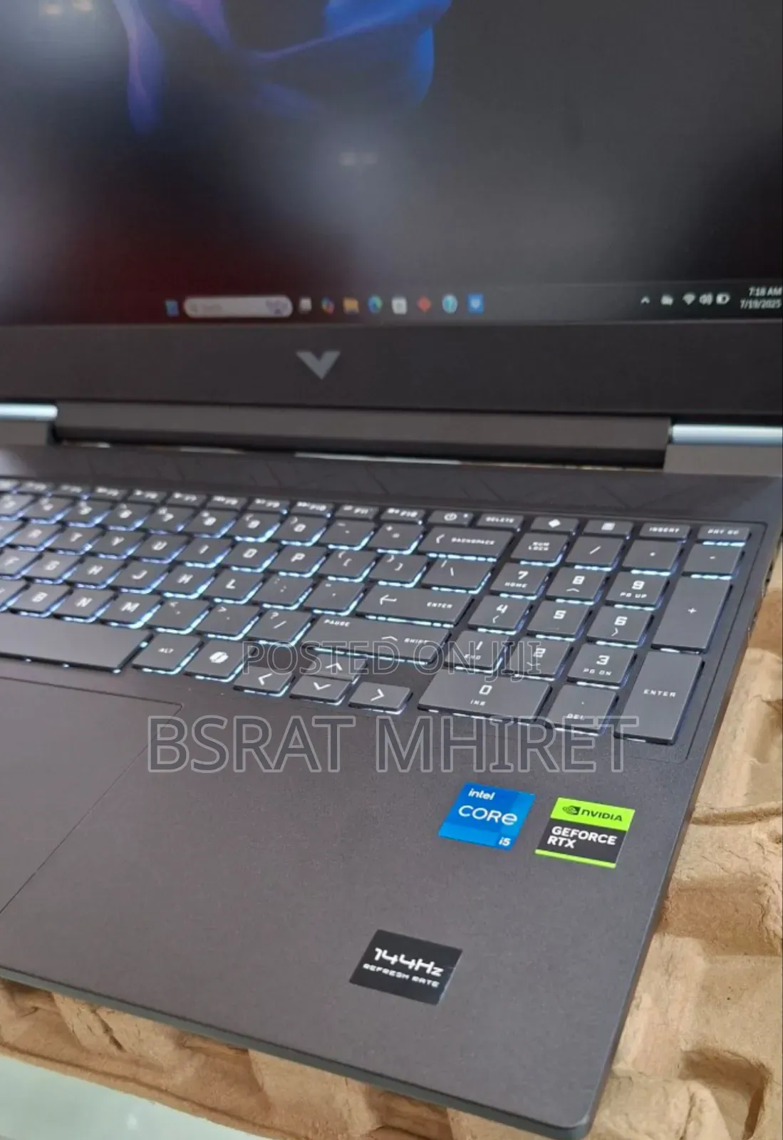 New Laptop HP Victus 15 16GB Intel Core I5 SSD 512GB