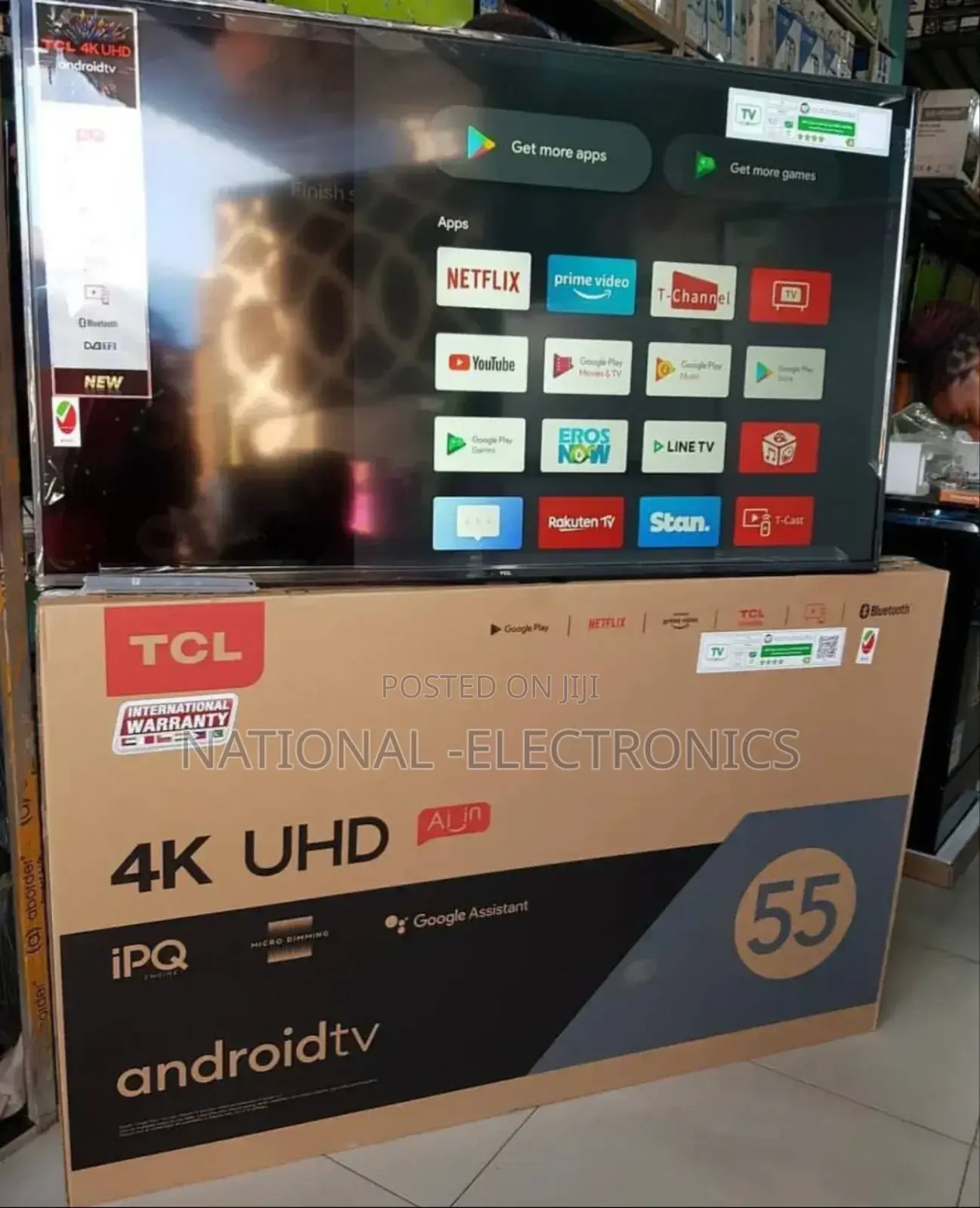 TCL 55 Inch Smaet Android Tv