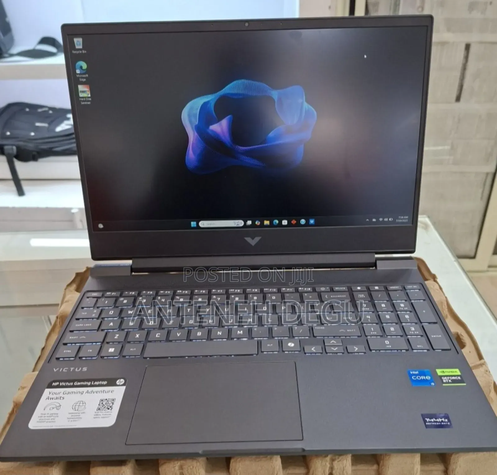 New Laptop HP Victus 15 8GB AMD Ryzen 5 SSD 512GB