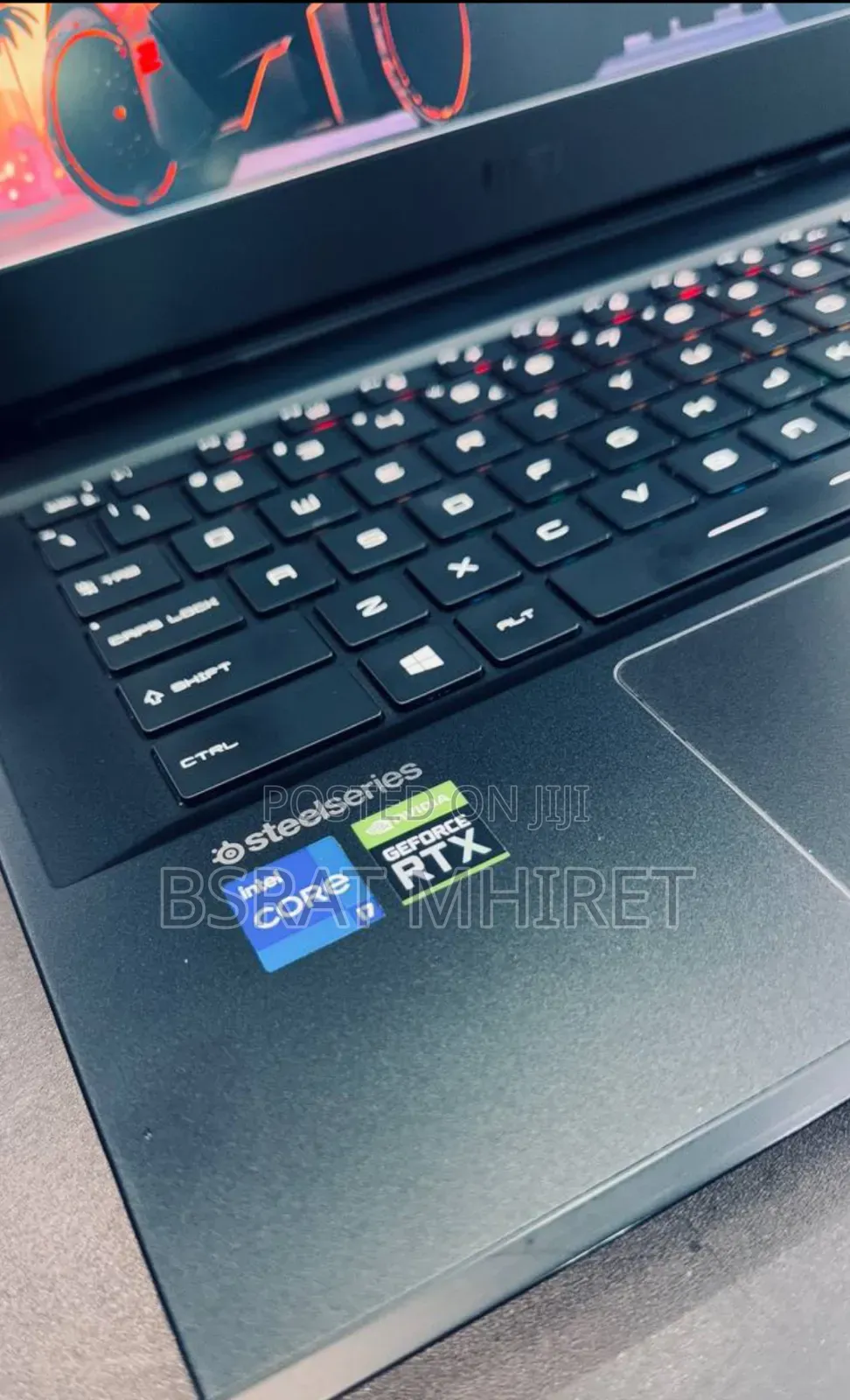 New Laptop MSI GE63 Raider RGB 8RE 16GB Intel Core I7 SSD 1T