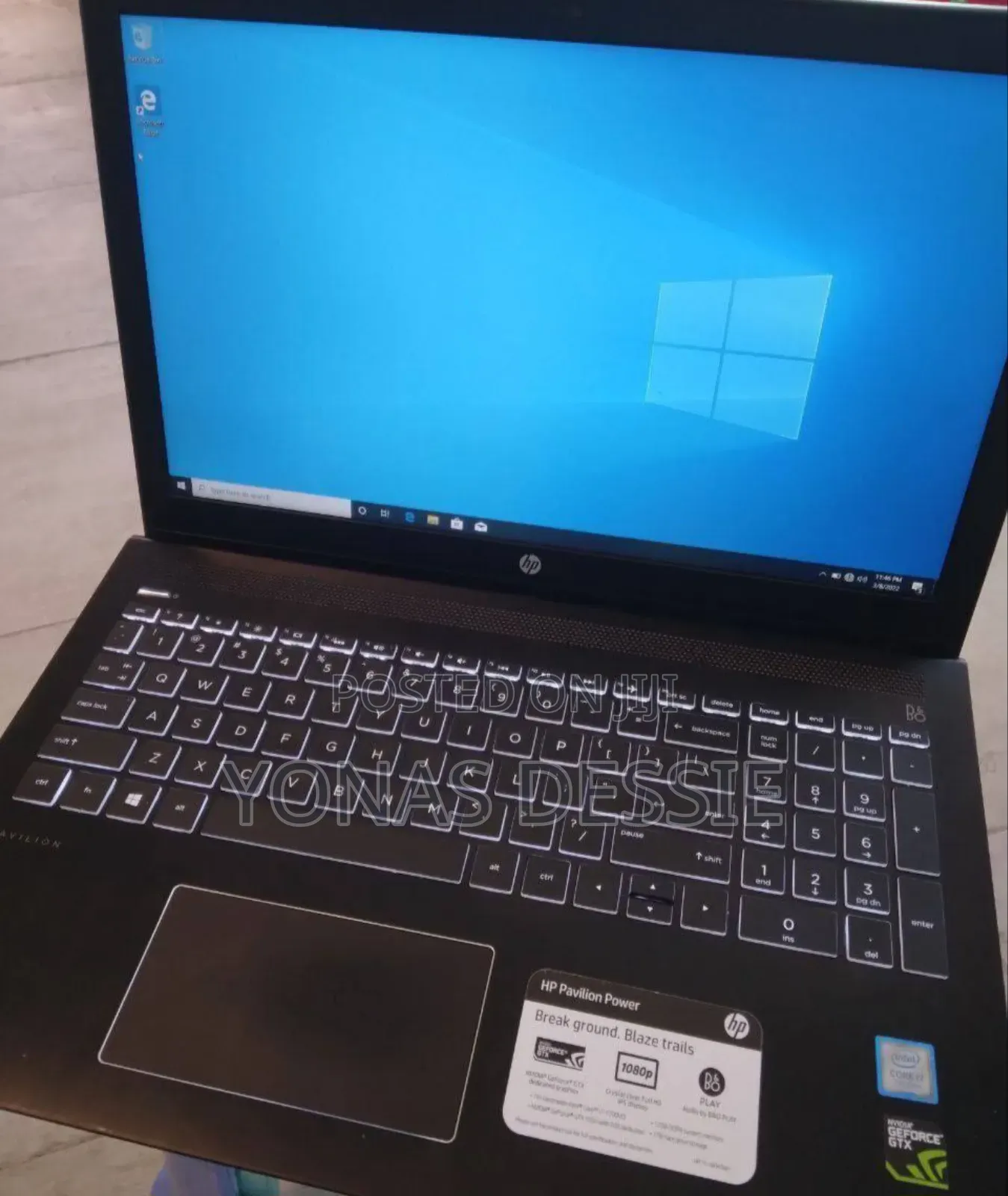 Laptop HP Pavilion Power 15 8GB Intel Core I7 SSD 256GB