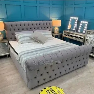 Photo - Grey Cotton Bed Design