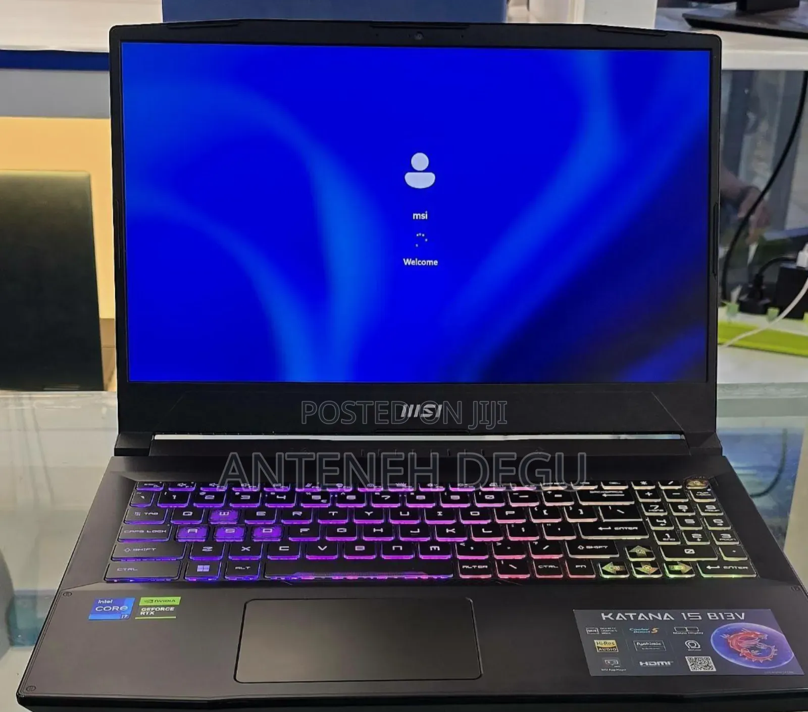 New Laptop MSI Katana 15 16GB Intel Core I7 SSD 512GB