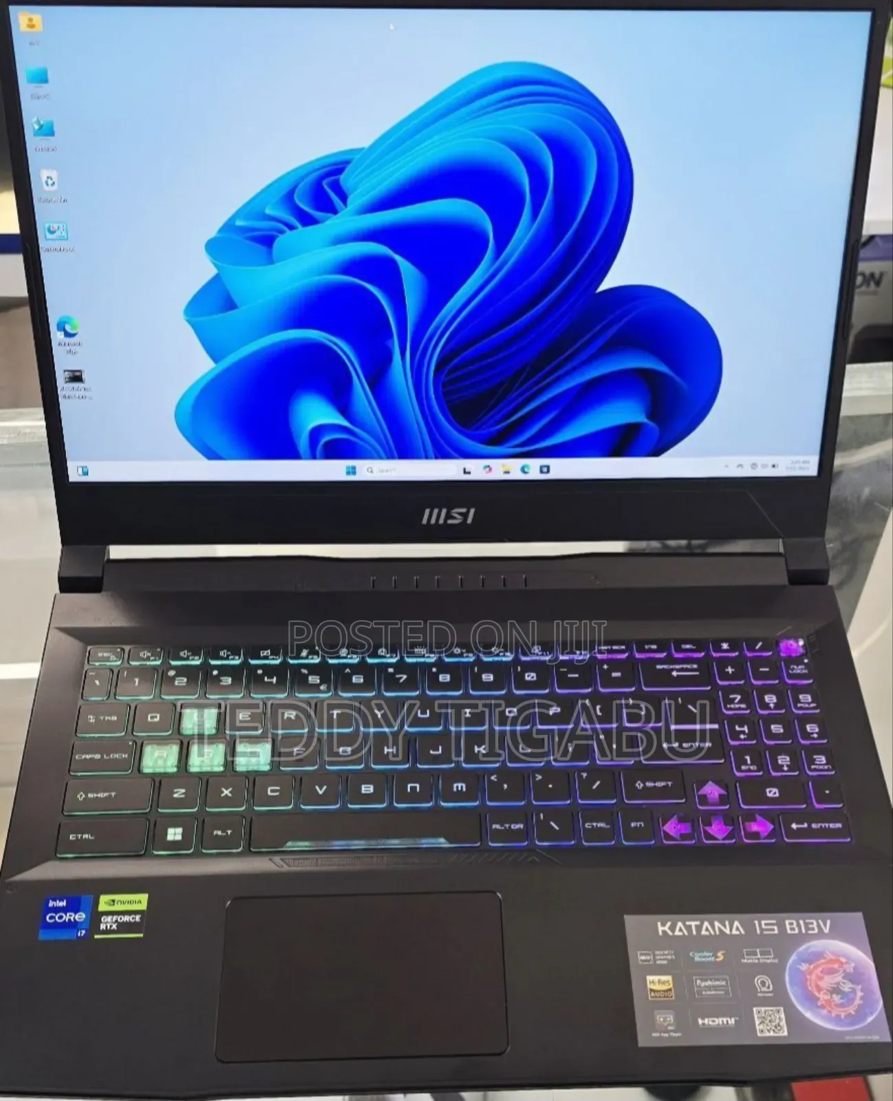 New Laptop MSI 16GB Intel Core I7 SSD 512GB