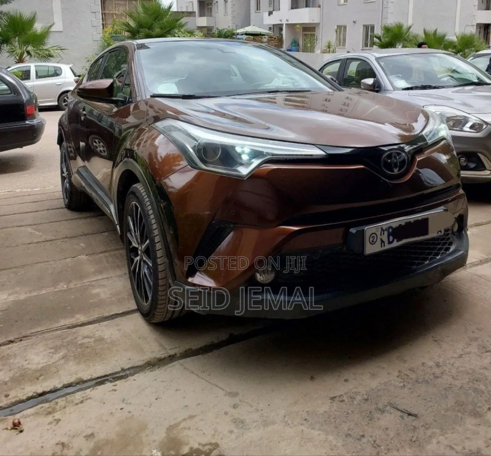 Toyota C-HR 2017 Burgundy