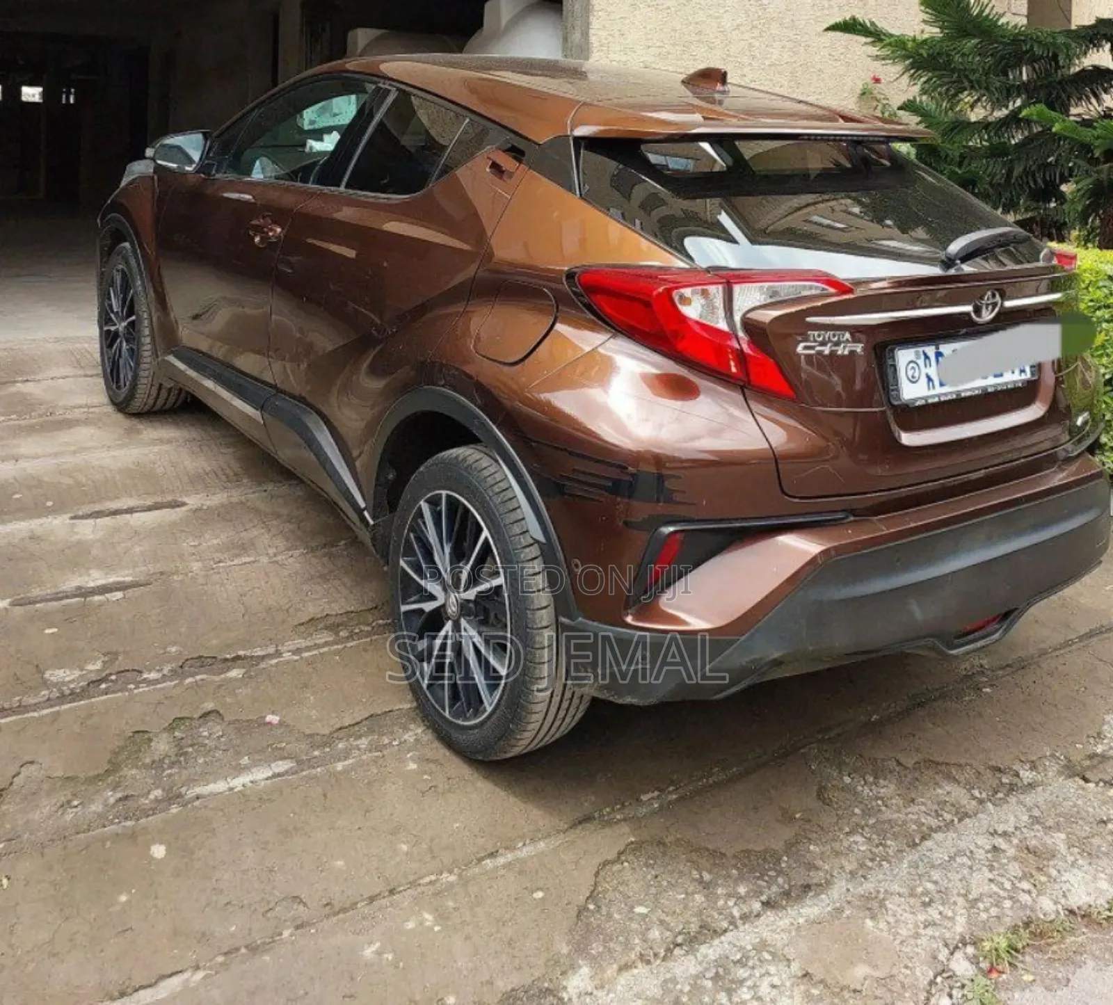 Toyota C-HR 2017 Burgundy