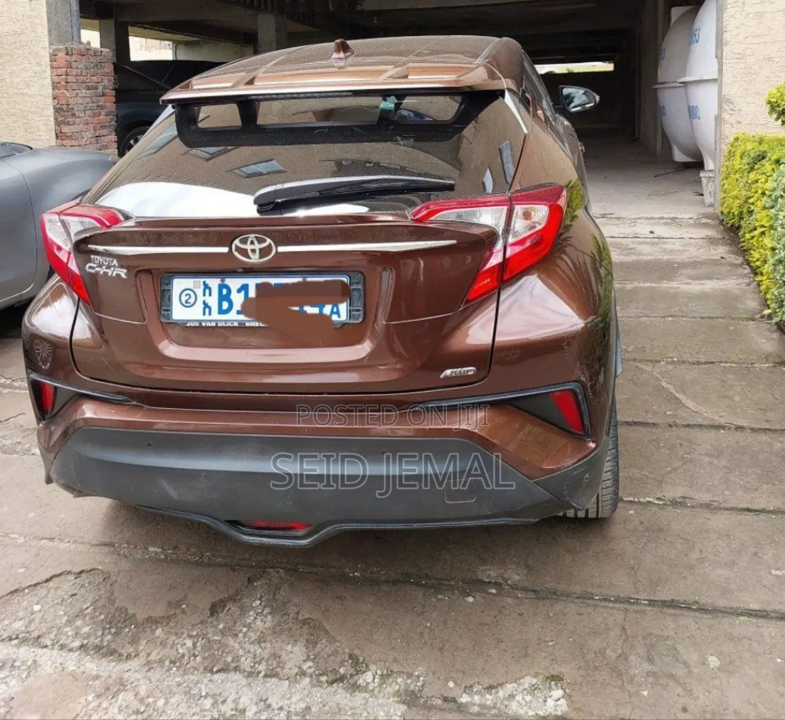 Toyota C-HR 2017 Burgundy