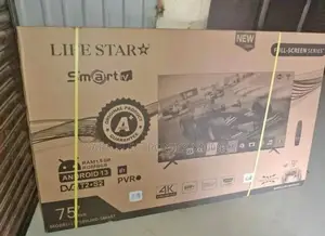 Life Star 75" A+ Smart TV New 2026 ◈free Delivery ◈10_year Warranty