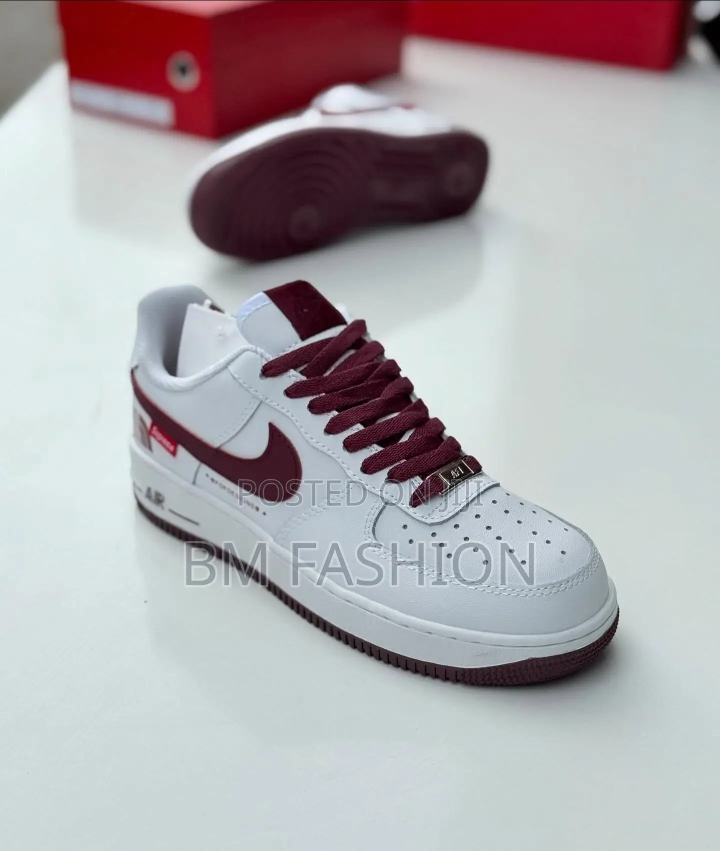 The North Face Nike Air Force Upper Leather