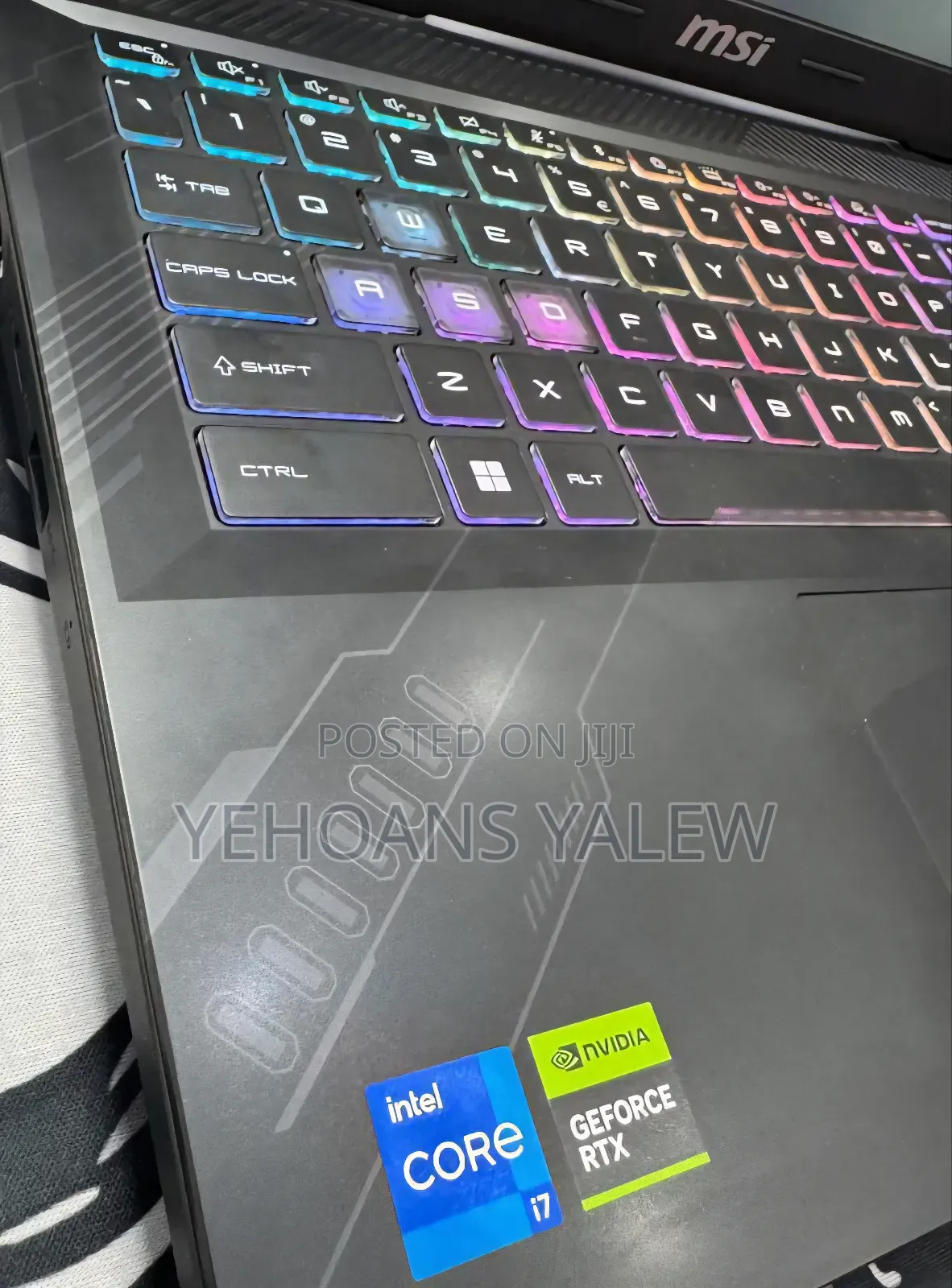 New Laptop MSI 16GB Intel Core I7 SSD 1T