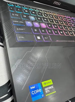 New Laptop MSI 16GB Intel Core I7 SSD 1T