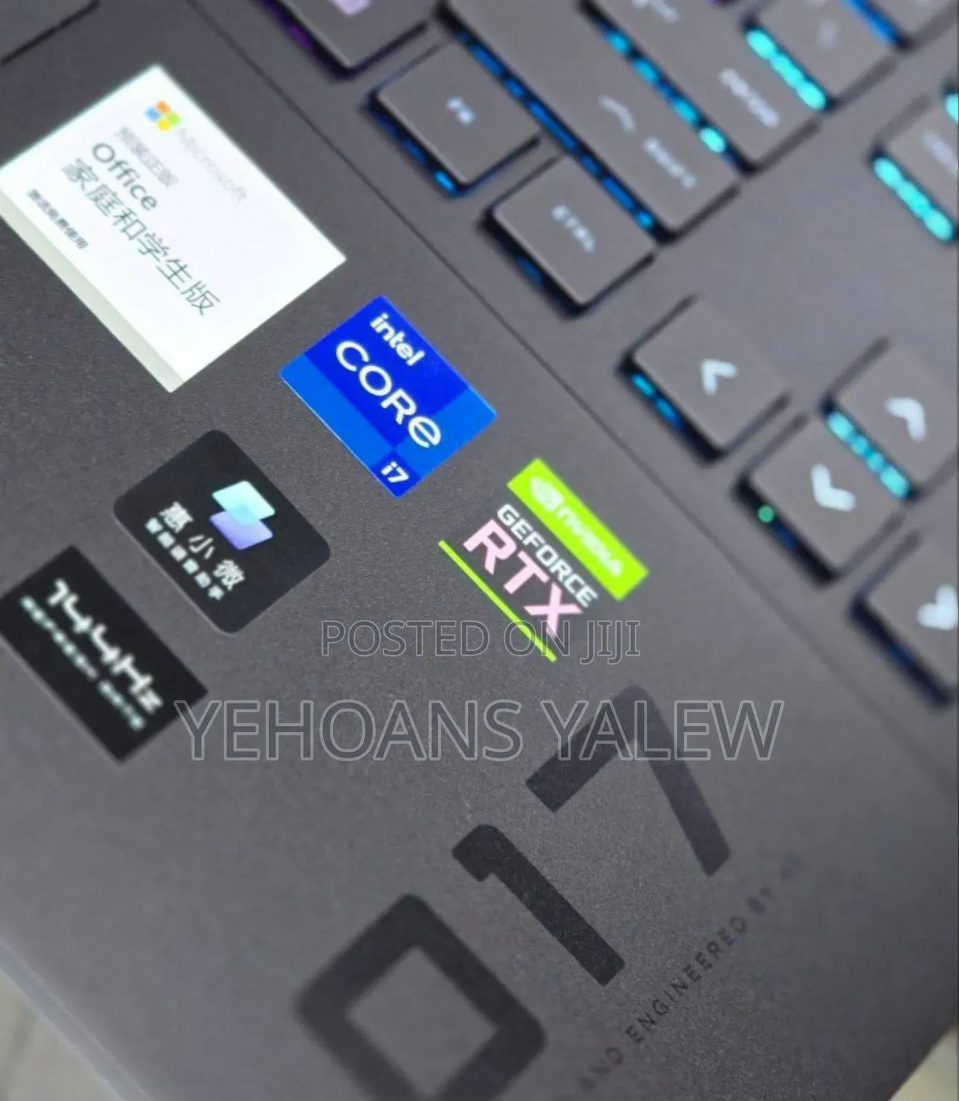 New Laptop HP Omen 17 16GB Intel Core I7 SSD 512GB