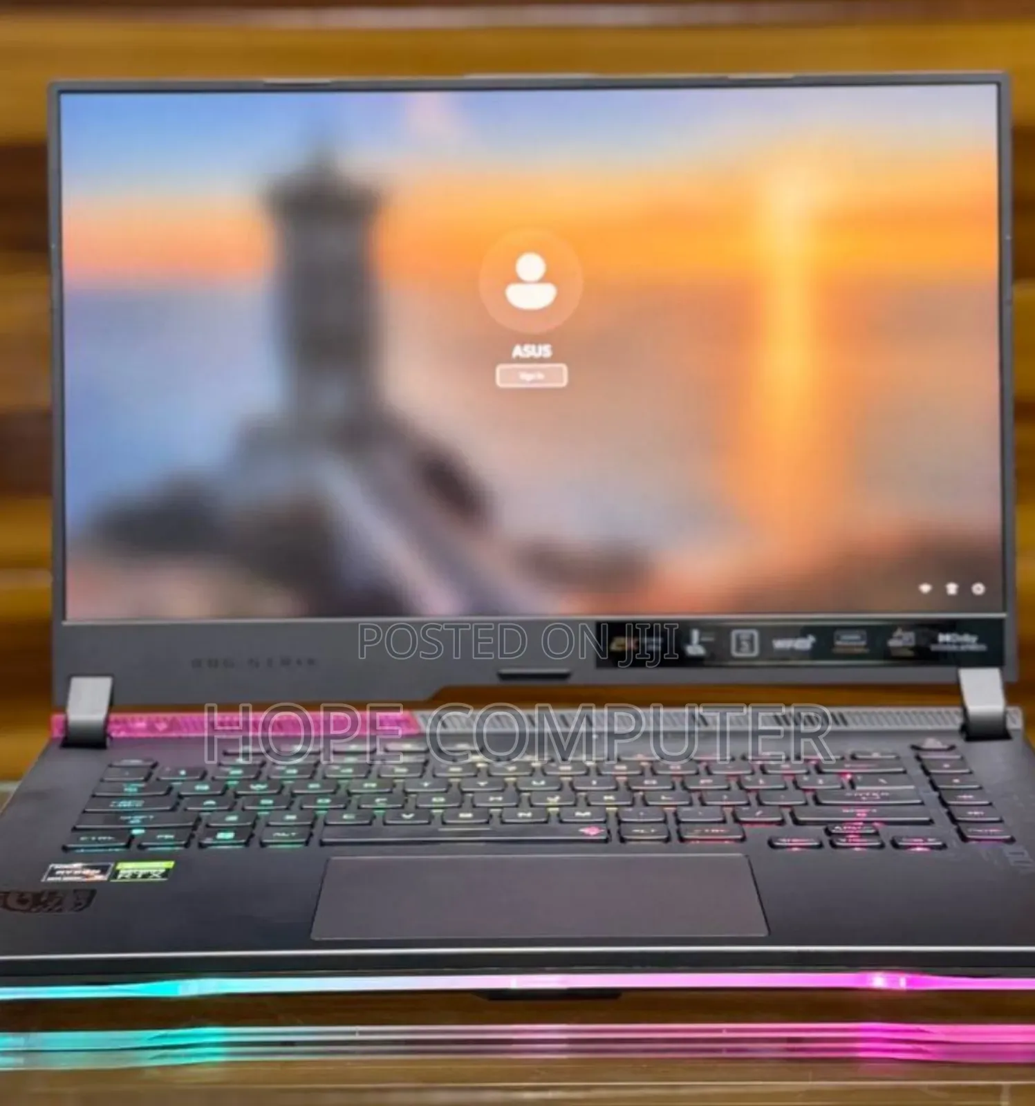 New Laptop Asus ROG Strix G16 G614 32GB AMD Ryzen 9 SSD 1T