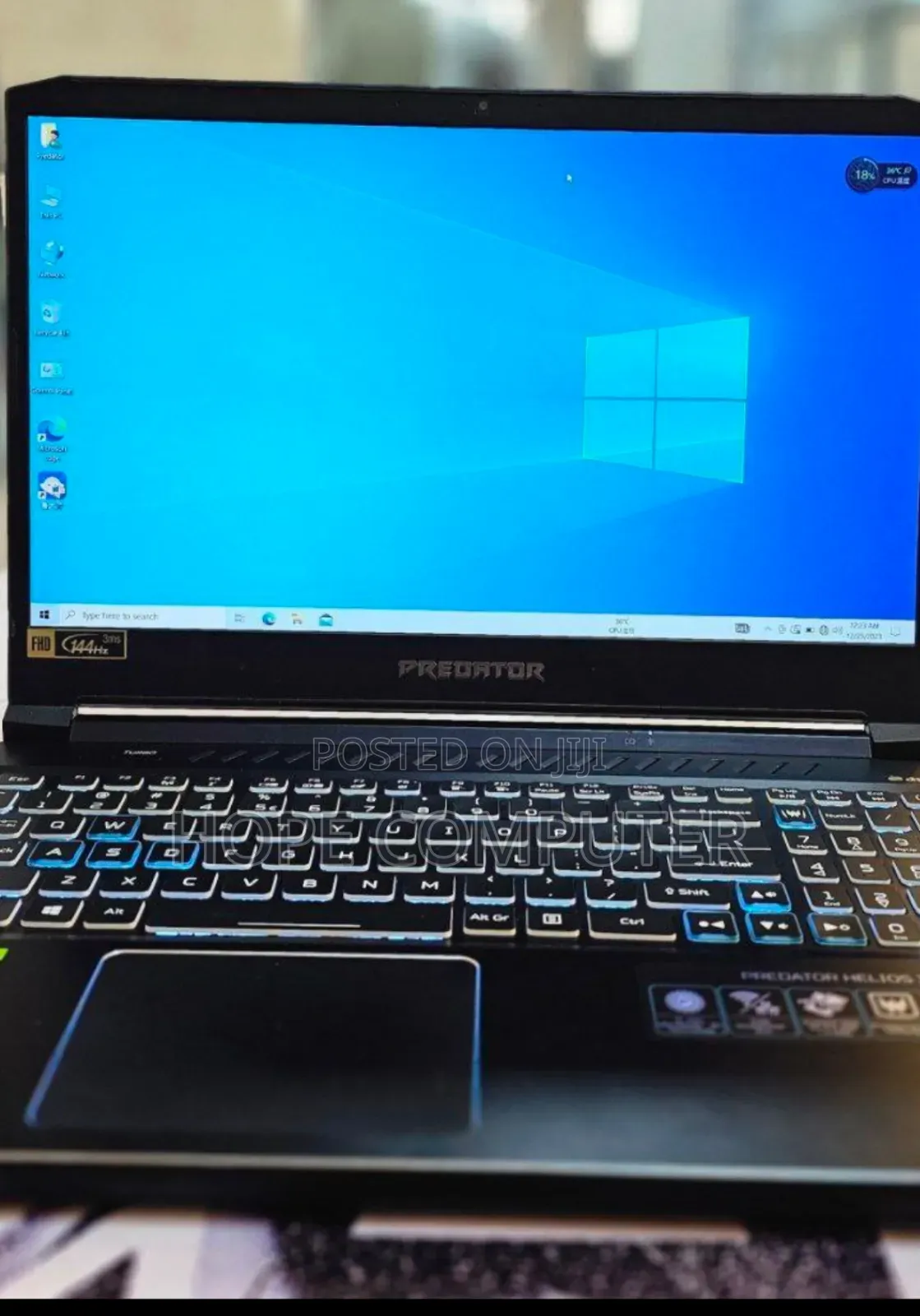 New Laptop Acer Predator Helios 300 16GB Intel Core I7 SSD 1T