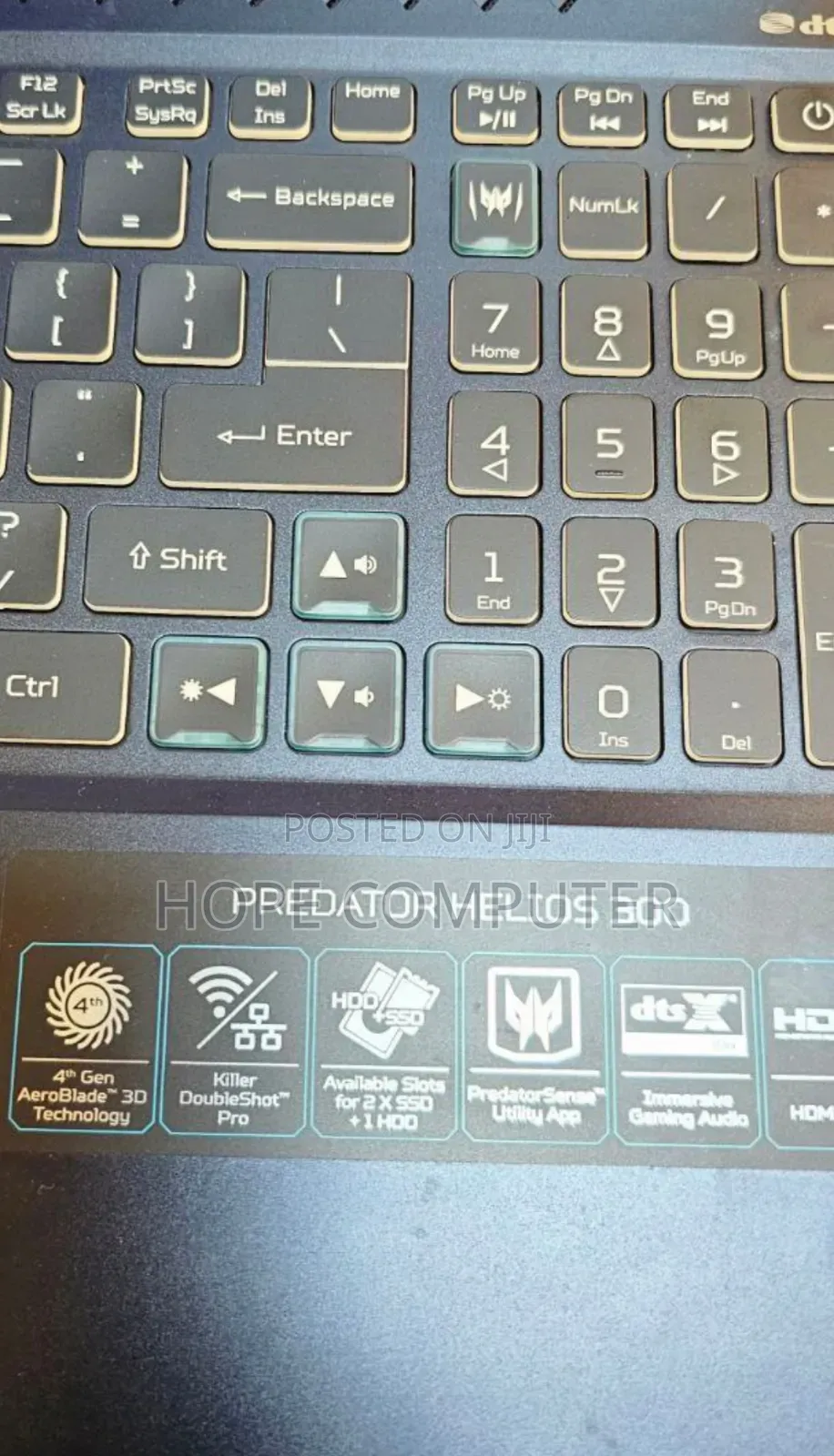 New Laptop Acer Predator Helios 300 16GB Intel Core I7 SSD 1T