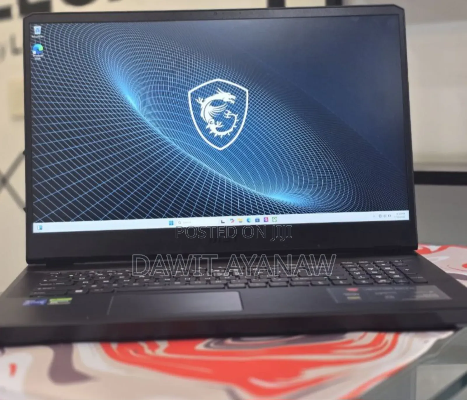 New Laptop MSI 16GB Intel Core I7 SSD 512GB