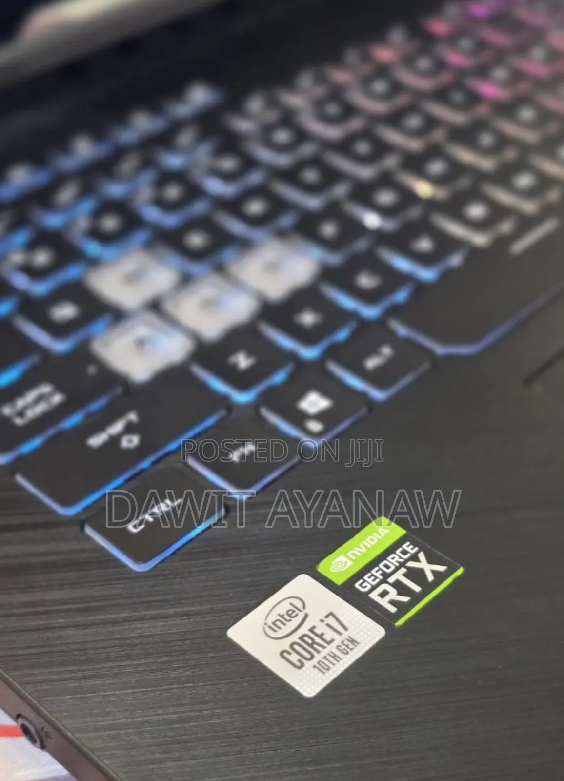 New Laptop Asus ROG Strix G17 16GB Intel Core I7 SSD 512GB