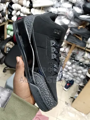 Jordan 3 Full Black High Master Quality Sho Made in Vietnam