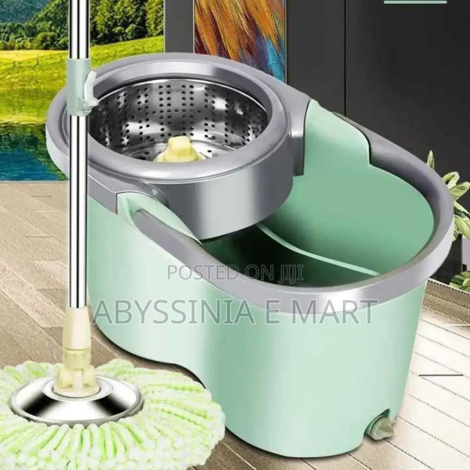 360° Spining Fiber Mop