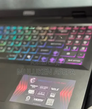 New Laptop MSI Crosshair 15 16GB Intel Core I7 SSD 1T