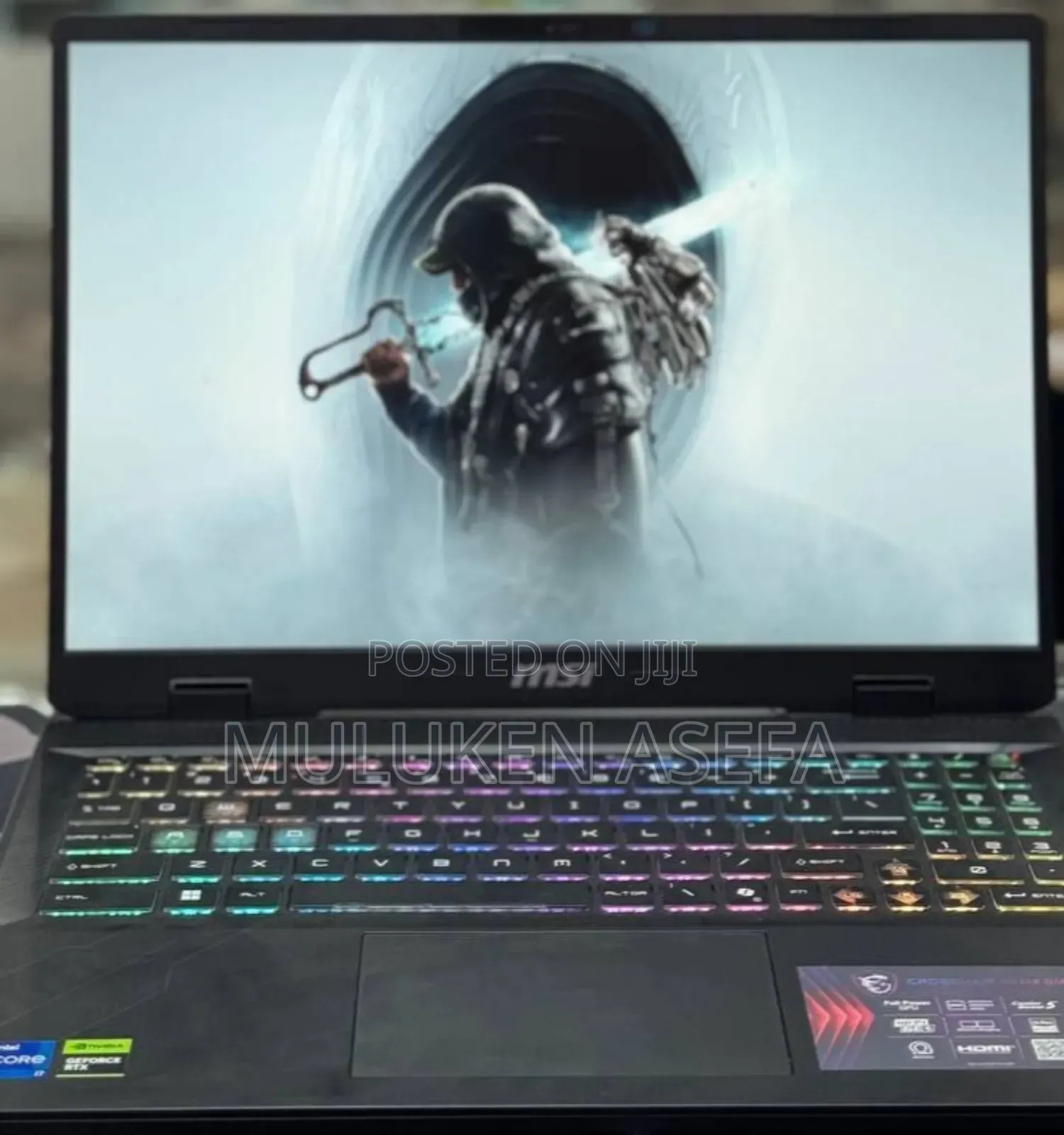 New Laptop MSI Crosshair 15 16GB Intel Core I7 SSD 1T