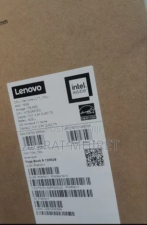 New Laptop Lenovo Yoga Book 9i 16GB Intel Core Ultra 7 SSD 512GB