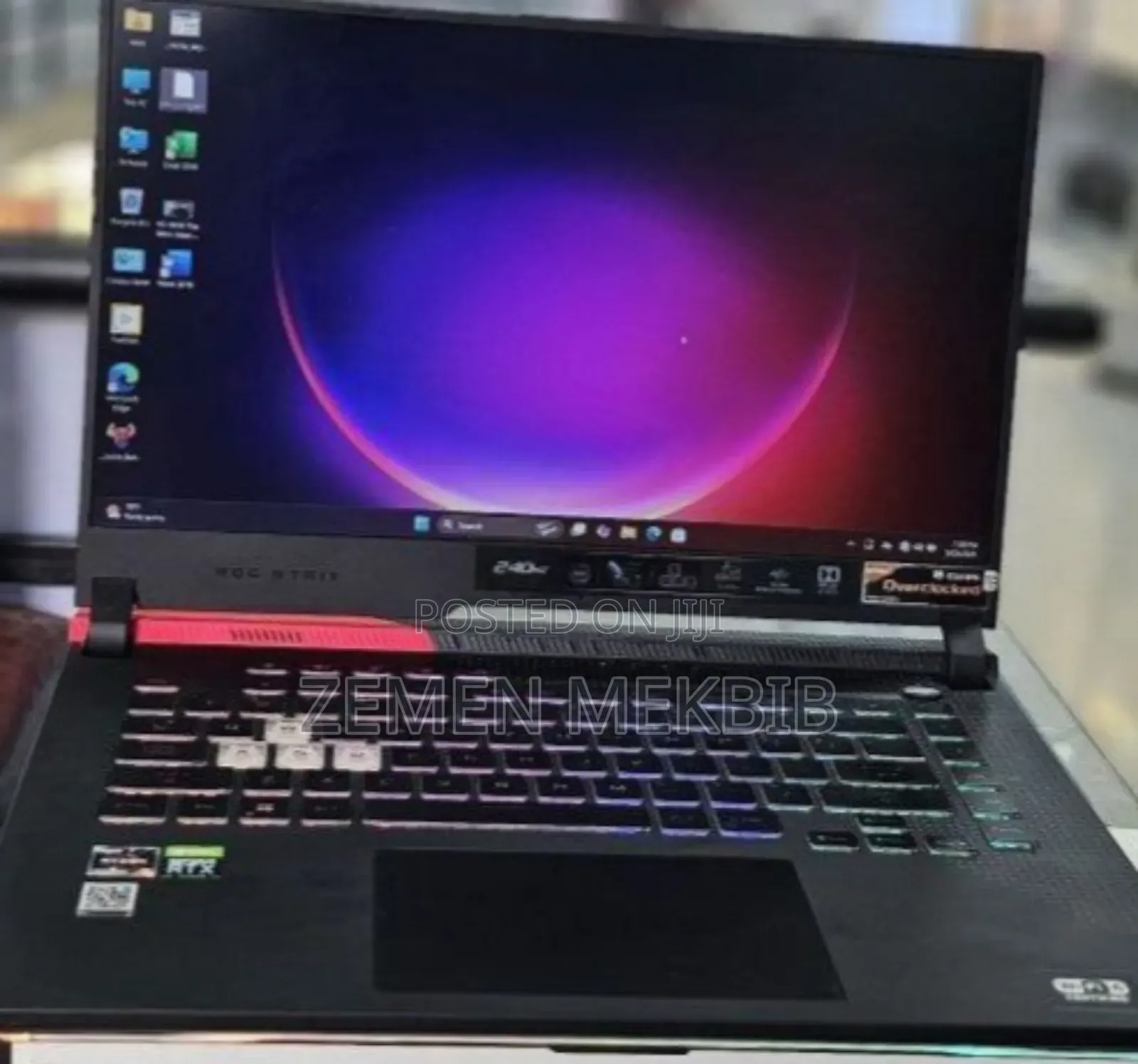 New Laptop Asus ROG Strix G15 16GB AMD Ryzen 9 SSD 512GB