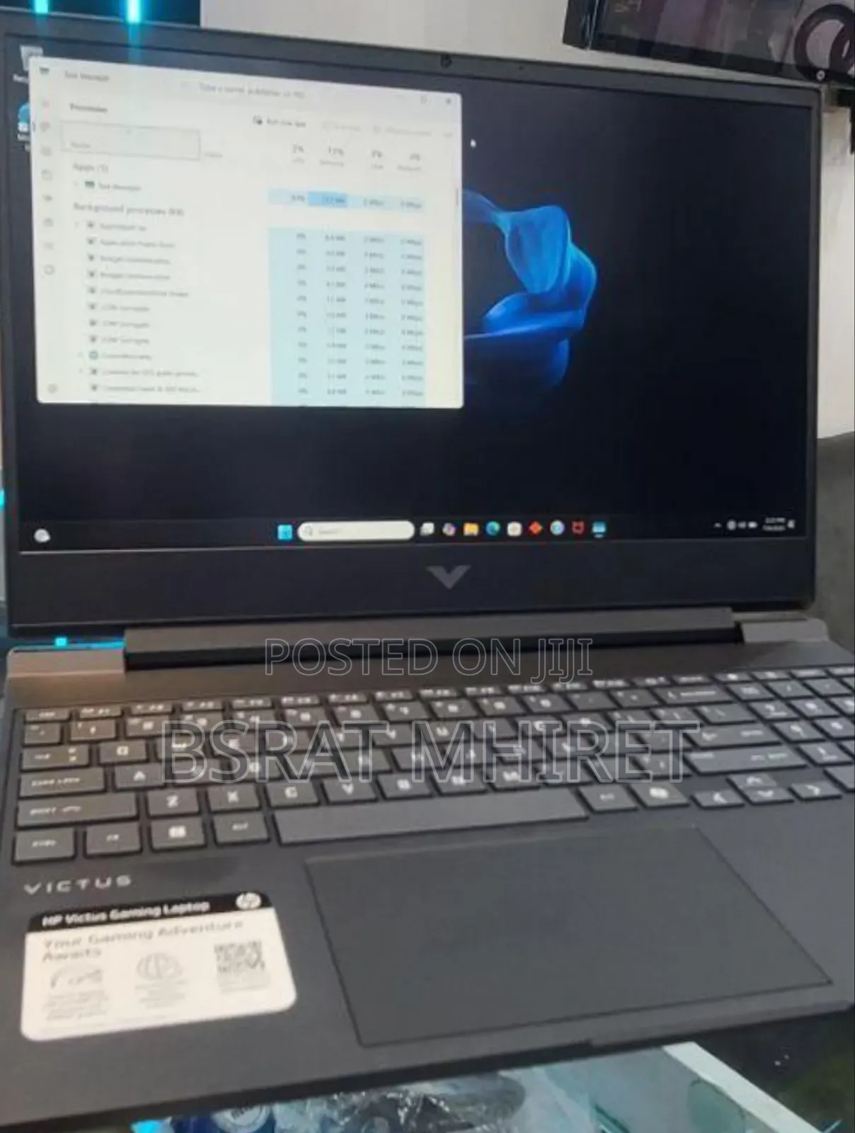 New Laptop HP Victus 15 8GB Intel Core I7 SSD 512GB