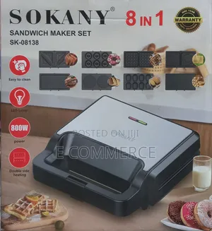 Sokani 8in1 Sandwich Maker
