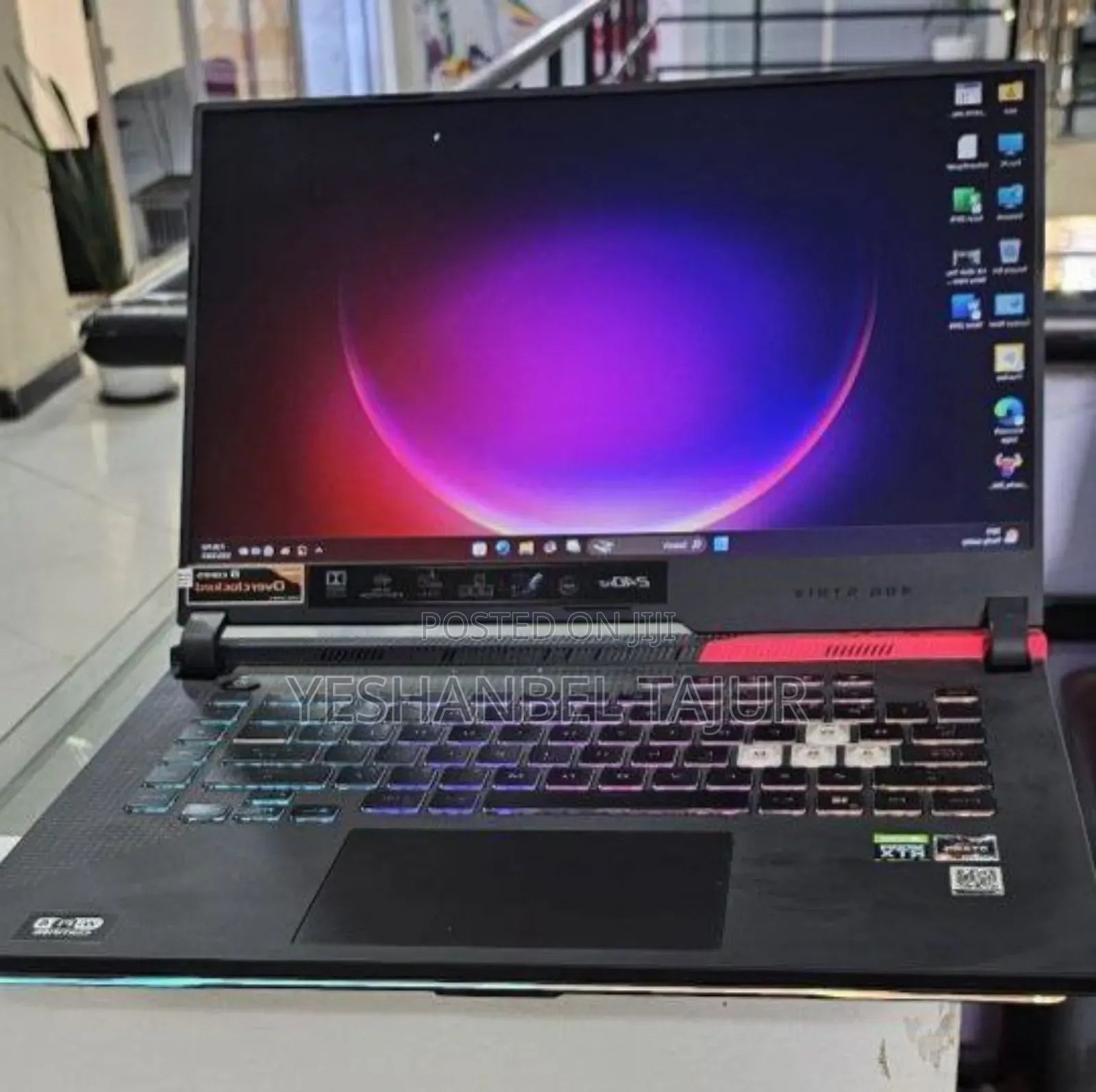 New Laptop Asus ROG Strix G15 16GB AMD Ryzen 9 SSD 512GB