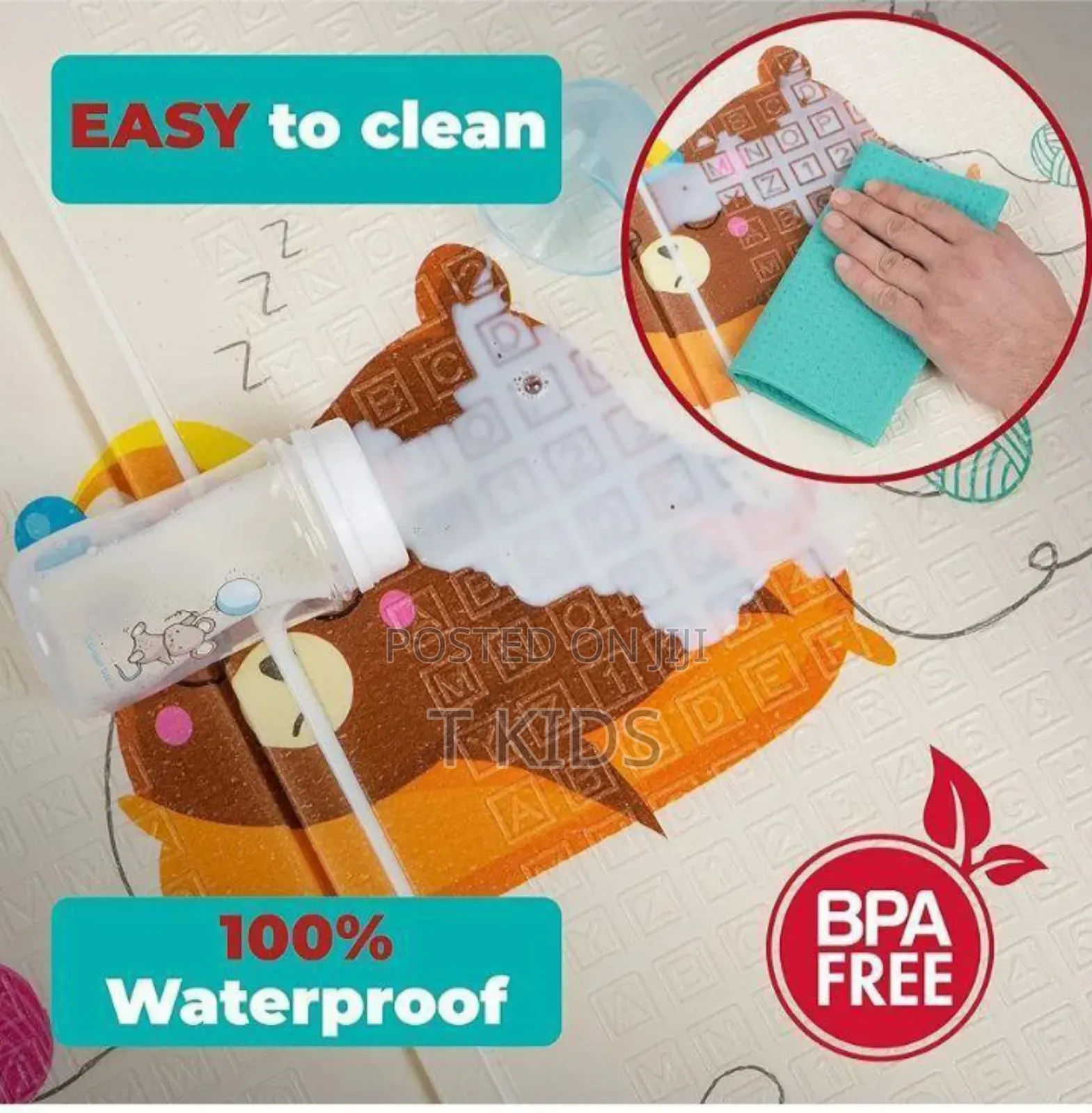 Waterproof Kids Playing Mat