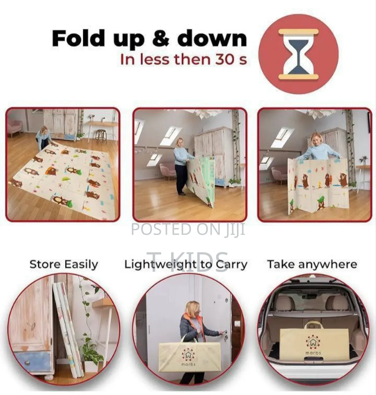 Waterproof Kids Playing Mat