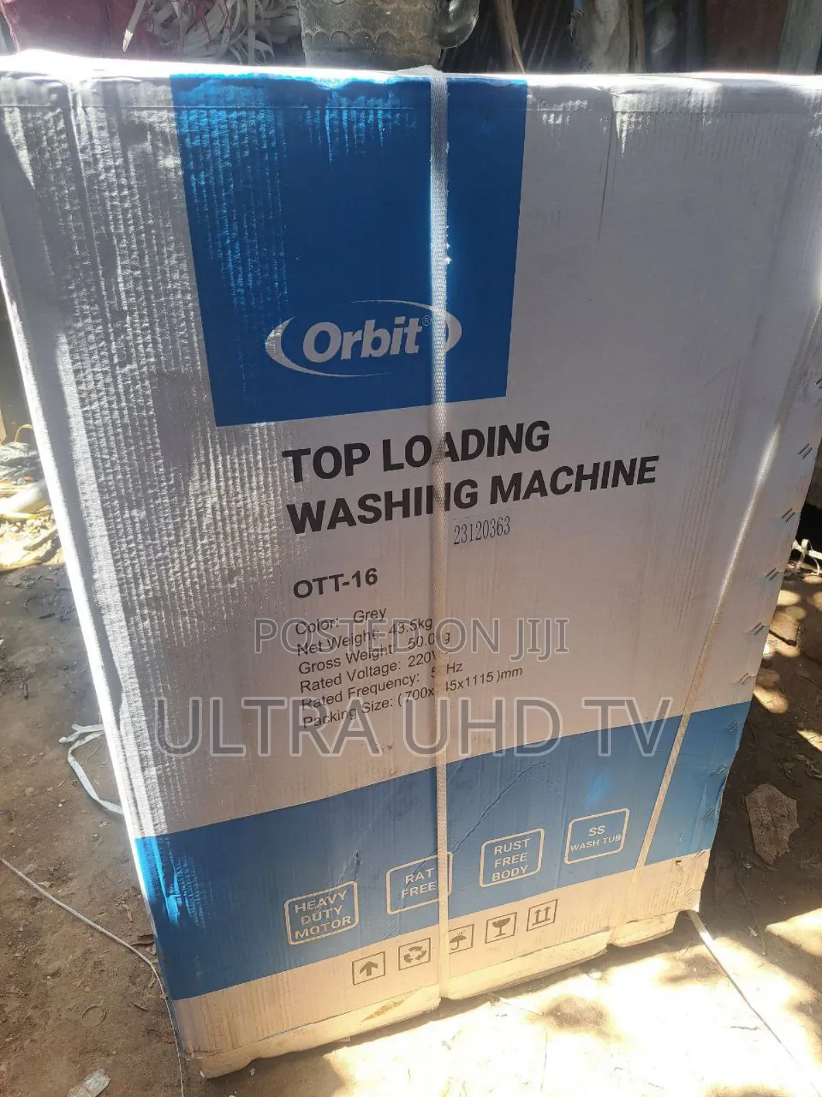 Orbit Automatic Washing Machine 16.Kg