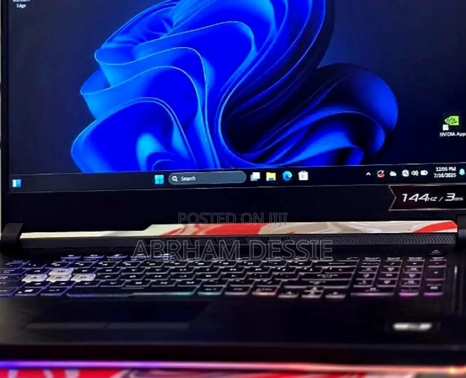 New Laptop Asus ROG Strix G15 16GB Intel Core i7 SSD 512GB