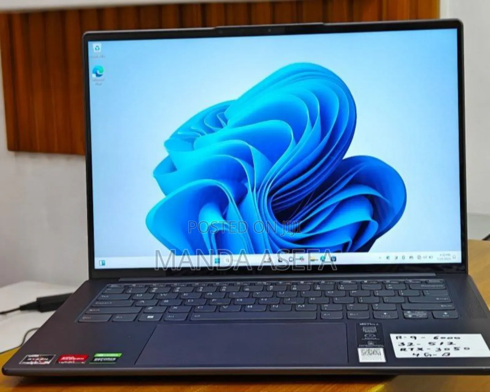 New Laptop Lenovo 32GB AMD Ryzen 9 SSD 512GB