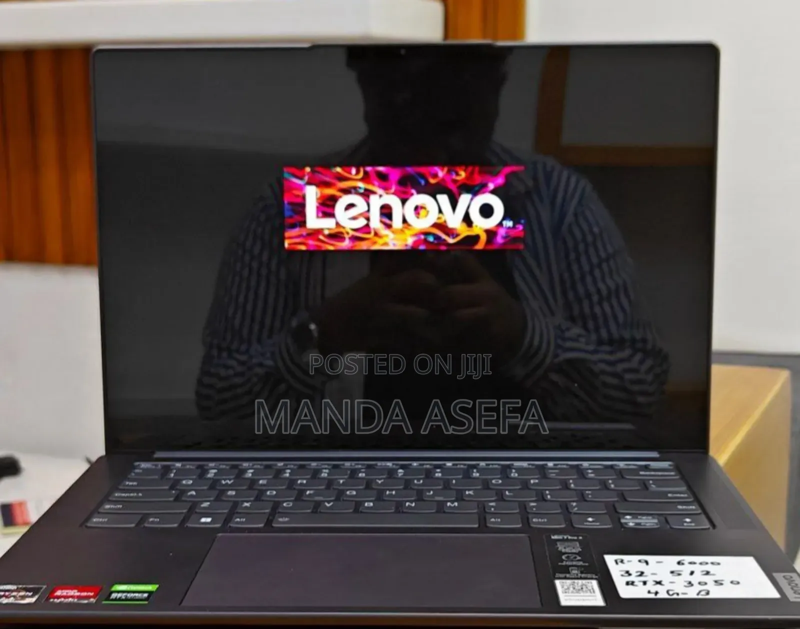 New Laptop Lenovo 32GB AMD Ryzen 9 SSD 512GB