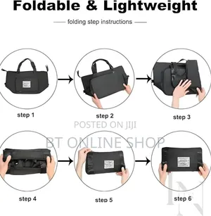 Foldable High Capacity Travel Bags