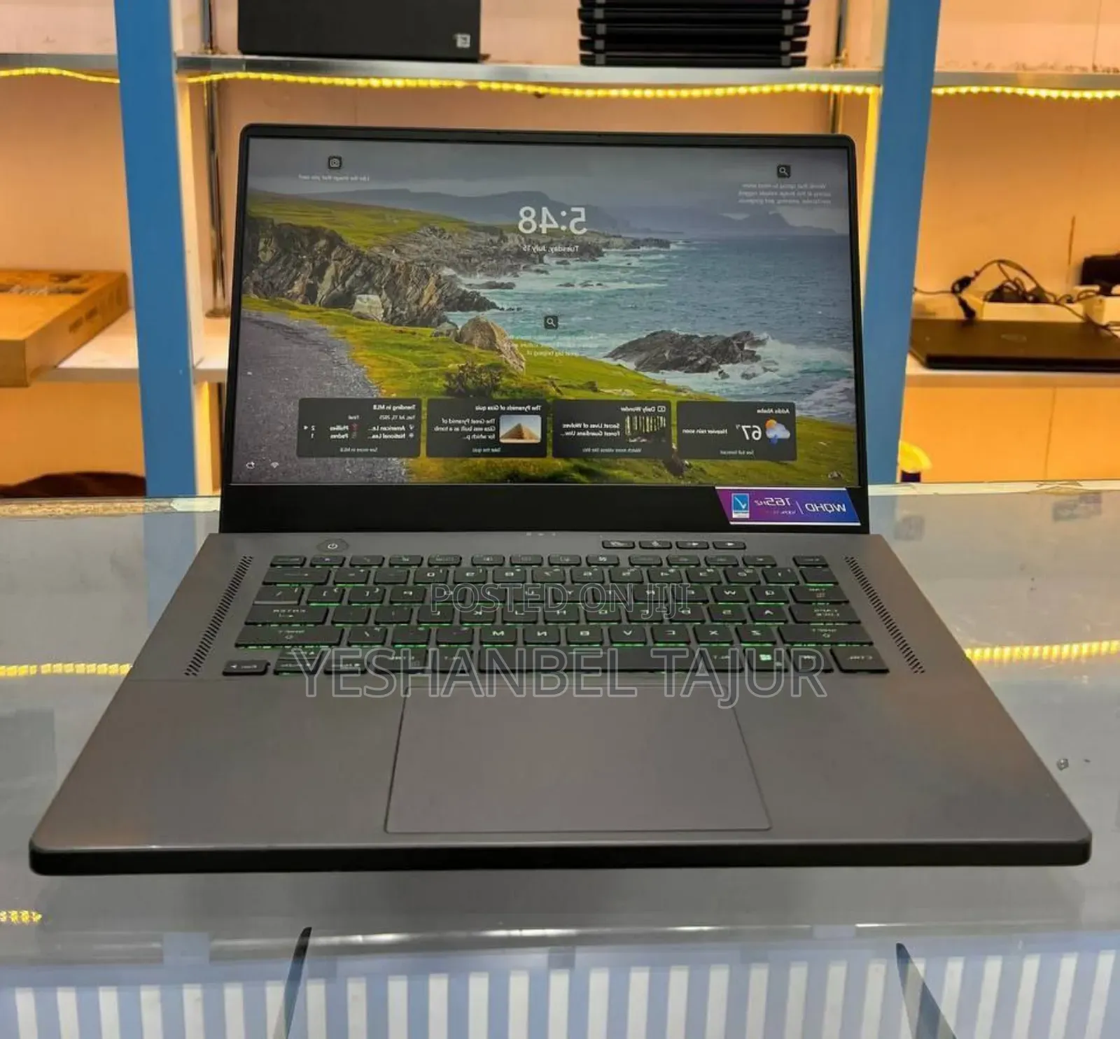 New Laptop Asus ROG Zephyrus G15 16GB AMD Ryzen 9 SSD 1T