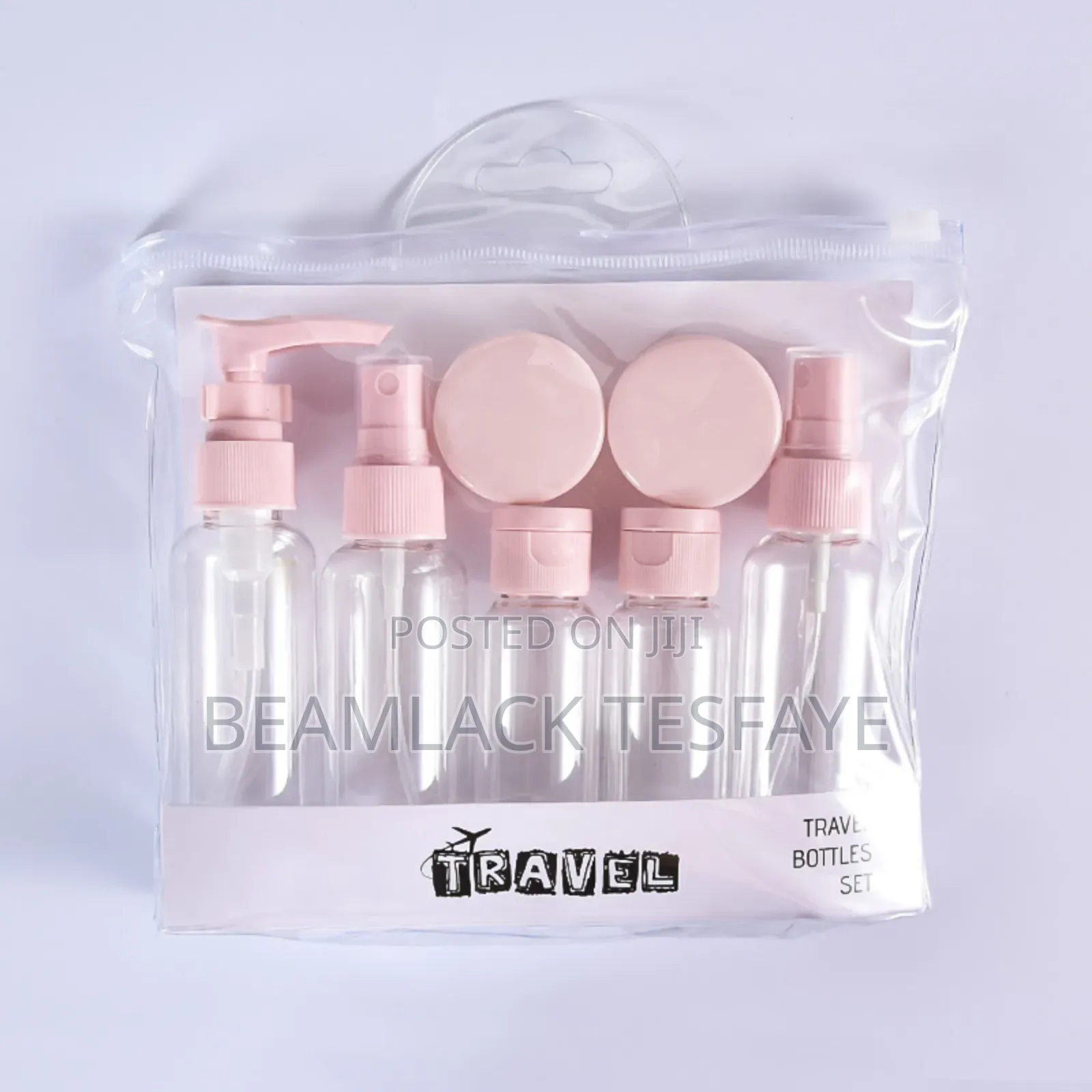 Refillable Travel Bottle Set Dispensing Spray
