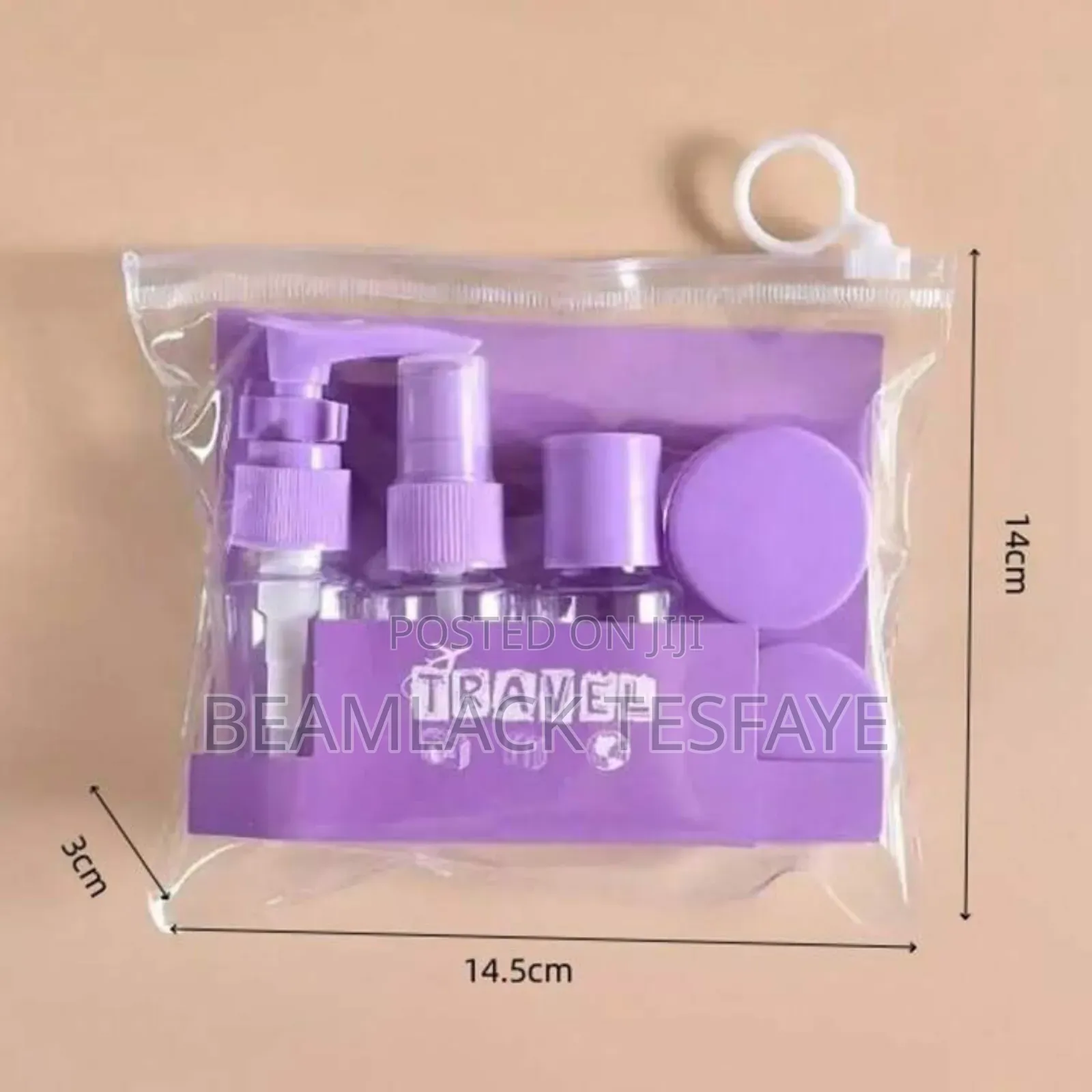 Refillable Travel Bottle Set Dispensing Spray