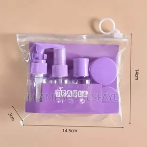 Refillable Travel Bottle Set Dispensing Spray