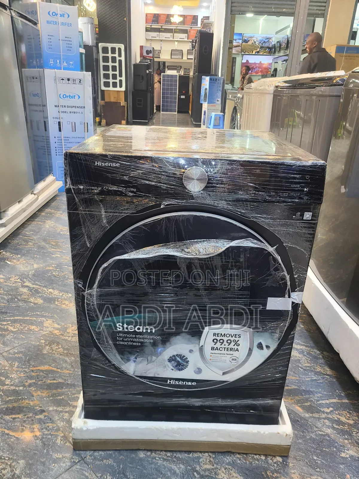 Hisense. 12 / 8kg Full Dry Awtomatic Weshing Mashine